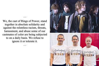 Original ‘Lord of the Rings’ cast supports ‘Rings of Power’ amid racist attacks - nypost.com