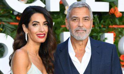 George Clooney - Julia Roberts - Amal Clooney - Amal Clooney looks elegant and ready to party in yellow minidress for her husband’s afterparty - us.hola.com - London - Hollywood