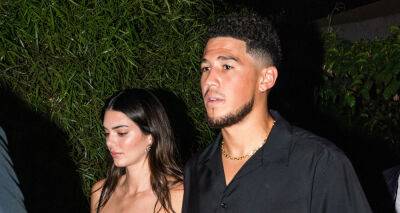 Kendall Jenner Joins Boyfriend Devin Booker at NBA 2K23 Launch Event in L.A. - www.justjared.com - county Sherman