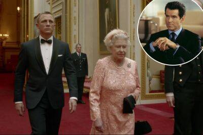 Pierce Brosnan - queen Elizabeth - James Bond - Daniel Craig - Sean Connery - Roger Moore - James Bond stars Daniel Craig, Pierce Brosnan pay tribute to Queen Elizabeth - nypost.com