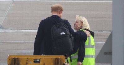 prince Andrew - Camilla - Prince Harry - Edward - Meghan - princess Anne - Williams - Charles Iii - Prince Harry comforted by Aberdeen Airport worker after leaving Balmoral alone - dailyrecord.co.uk - Britain - Scotland - London