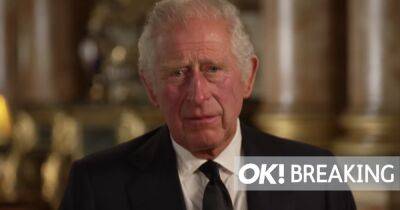 prince Charles - princess Anne - majesty queen Elizabeth Ii II (Ii) - Royal Family - prince Charles Iii III (Iii) - King Charles III shares heartbreak in first address as nation's monarch after Queen's death - ok.co.uk - Britain