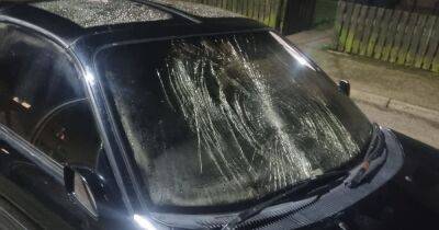 Scots mum scared to let kids out house after feral youths smash cars in terrorising rampage - www.dailyrecord.co.uk - Scotland