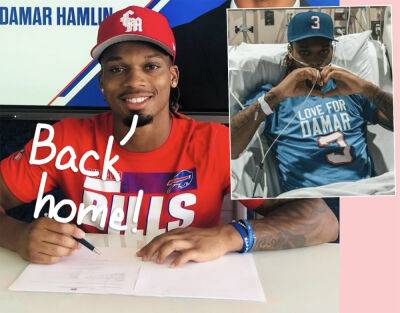 NFL Star Damar Hamlin Returns To Buffalo & Shares Inspirational Message One Week After Collapsing On Field! - perezhilton.com - county Buffalo - city Cincinnati