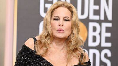 Jennifer Coolidge Is Every Bit the Diva in a Glittering Black Dress at the Golden Globes—See Pics - www.glamour.com - Los Angeles