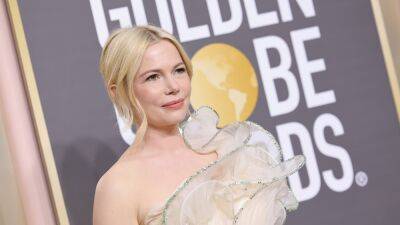 Michelle Williams Rocked Ruffles and Pleats at the 2023 Golden Globes—See Pics - www.glamour.com - county Monroe