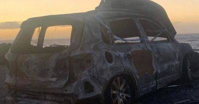 Car torched in Scots beach car park as police launch probe - www.dailyrecord.co.uk - Scotland