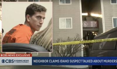 Idaho Murders: Suspect Bryan Kohberger Said WHAT To A Neighbor About The Killings After They Happened?! - perezhilton.com - Washington - state Washington - state Idaho - city Moscow, state Idaho