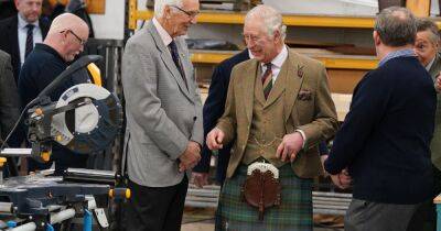 King Charles wears kilt in Aberdeenshire in first outing since son Harry's bombshell book - www.dailyrecord.co.uk - Britain - Scotland - USA - Canada - city Sandy - county King And Queen - Beyond