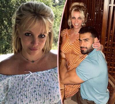 Sam Asghari Reportedly ‘Stormed Out’ After Britney Spears Had A Meltdown At LA Restaurant - perezhilton.com