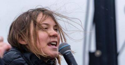 Climate change activist Greta Thunberg manhandled by cops during coal mine demo - www.dailyrecord.co.uk - Sweden - Germany