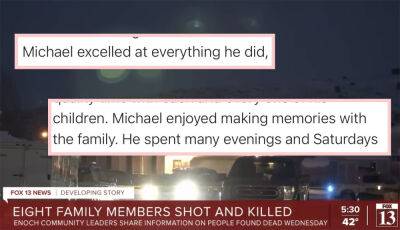 Jaw-Dropping Obituary For Man Who Murdered His Family Goes Viral - perezhilton.com - Utah - state Idaho