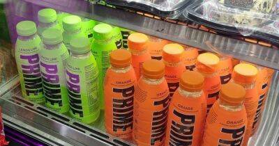 Prime energy drink being sold by Glasgow dessert shop for £10 a bottle - www.dailyrecord.co.uk - Britain - USA