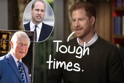 Prince Harry Says He 'Would Like To Have My Brother Back' In New Comments About Royal Family Exit - perezhilton.com - Britain - California - county Young - Netflix
