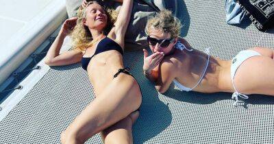 Gwyneth Paltrow and Her Daughter Apple Twin in String Bikinis on New Year’s Vacation - www.usmagazine.com
