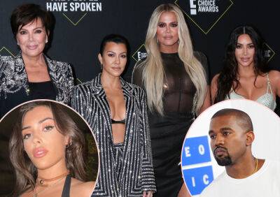 Why The Kardashians Are ‘Nervous’ About Kanye West’s New Marriage To Bianca Censori! - perezhilton.com - Beverly Hills - Utah