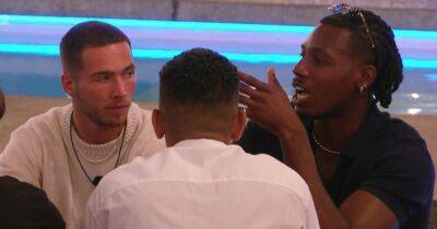 Love Island contestants pulled apart from fight following explosive row in the villa - www.dailyrecord.co.uk - South Africa