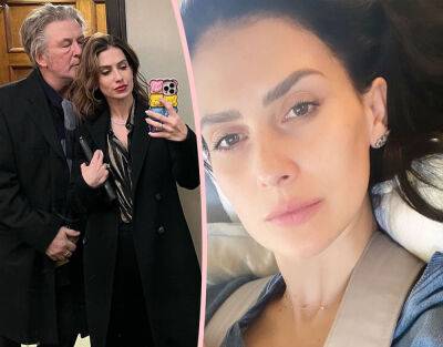 Hilaria Baldwin Seemingly Responds To Alec's Charges With Her Sweatshirt -- But Was Her REAL Plan Much Sneakier?! - perezhilton.com - county Santa Fe