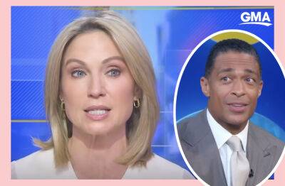 GMA Betrayal! Amy Robach 'Blindsided' By News Of TJ Holmes' Other Workplace Affairs! - perezhilton.com - New York - USA