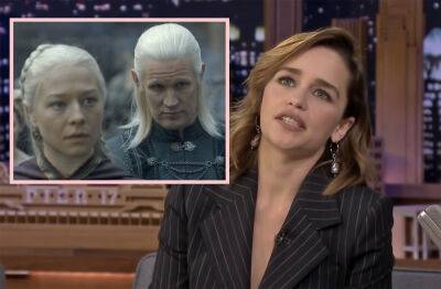 Why Game Of Thrones Star Emilia Clarke Won't Watch House Of The Dragon - perezhilton.com