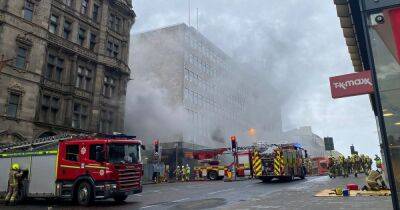 Jenners left gutted by huge fire as aftermath images show burnt out shell of iconic building - www.dailyrecord.co.uk - Scotland