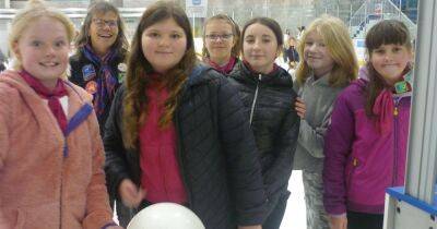 Kirkcudbright Guides enjoy ice skating at Dumfries Ice Bowl - www.dailyrecord.co.uk