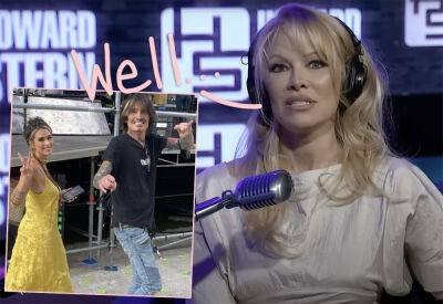 Pamela Anderson Reveals Her Feelings On Tommy Lee's Marriage To Brittany Furlan! - perezhilton.com