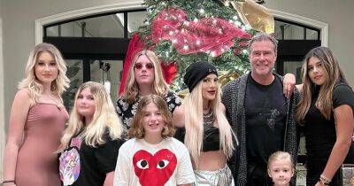 Tori Spelling and Dean McDermott Celebrate New Year’s Eve With Blended Family: Photo - www.usmagazine.com - county San Diego