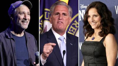 Jon Stewart & Julia Louis-Dreyfus Ridicule Never-Ending GOP Speaker Vote Chaos - deadline.com - state United