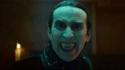Nicolas Cage Is Dracula in First Trailer for Action Horror-Comedy ‘Renfield’ (Video) - thewrap.com