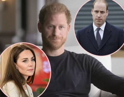 Prince Harry Claims Prince William & Princess Catherine Pushed Him To Wear That Nazi Costume! - perezhilton.com - London