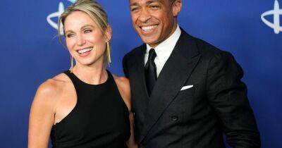 Amy Robach Spotted Leaving T.J. Holmes’ Apartment Hours After His Estranged Wife, Marilee Fiebig, Speaks Out on Relationship Scandal - www.usmagazine.com - New York - Michigan - Congo