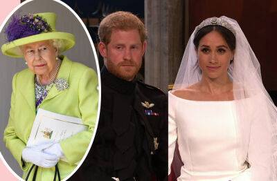 Queen Elizabeth's Friend Held Back Meghan Markle's Wedding Tiara?! - perezhilton.com - USA