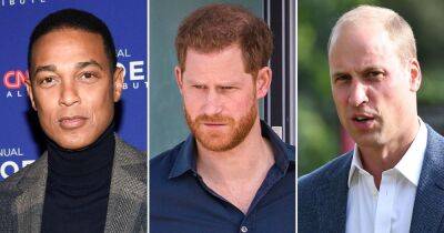 CNN Anchor Don Lemon Doesn’t ‘Understand’ Why Prince Harry Discussed Alleged Prince William Fight in ‘Spare’ - www.usmagazine.com