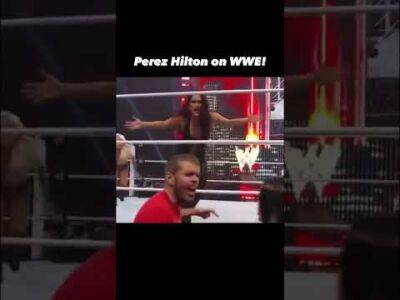 Perez Hilton On WWE!! - perezhilton.com