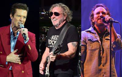 The Killers bring Sammy Hagar and Pearl Jam’s Eddie Vedder onstage to sing covers at Ohana Festival - www.nme.com - California - Las Vegas - New Jersey