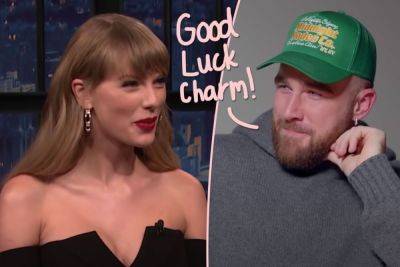 Taylor Swift & Travis Kelce Spend Night Together Before Sunday Game -- See The Pics! - perezhilton.com - New York - New Jersey - county Rich - Kansas City