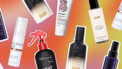 12 Best Heat Protectant Sprays & Creams to Protect Hair - www.glamour.com - county San Diego