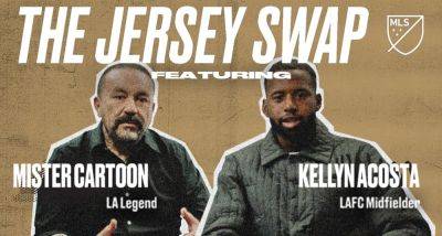 Mister Cartoon and Los Angeles FC’s Kellyn Acosta talk art, sports, and customized style on Major League Soccer’s The Jersey Swap - www.thefader.com - Los Angeles - Los Angeles - Jersey - county Major