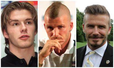 David Beckham’s most iconic haircuts during his soccer career - us.hola.com