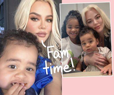 Time Flies! Khloé Kardashian Just Proved Her Kids Tatum & True Are Growing Up SO FAST! - perezhilton.com