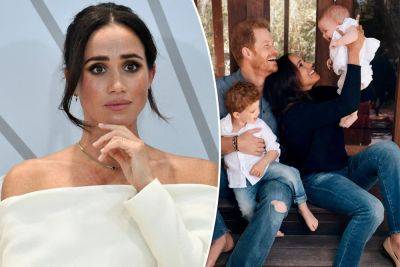 Meghan Markle ‘frightened’ of the day Archie and Lilibet start using social media - nypost.com - New York - Manhattan