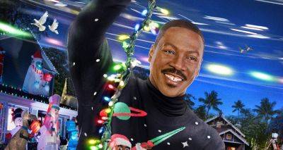 Eddie Murphy is On a Mission to Save Christmas in 'Candy Cane Lane' First Look Photos! - www.justjared.com - county Johnson - county Thomas - county Walton - county Bell