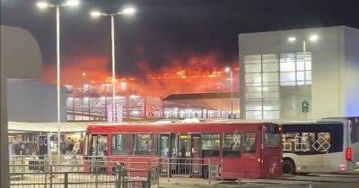 Luton Airport fully shut with all flights suspended after fire rips through car park - www.manchestereveningnews.co.uk - Britain - Scotland - Israel