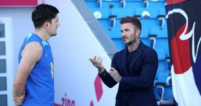 Manchester United's Harry Maguire reveals what David Beckham said to him in 'touching' phone call - www.manchestereveningnews.co.uk - Scotland - Manchester - Argentina