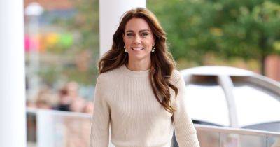 Kate Middleton ditches the power suits and stuns in cream co-ord for latest engagement - www.ok.co.uk - Birmingham