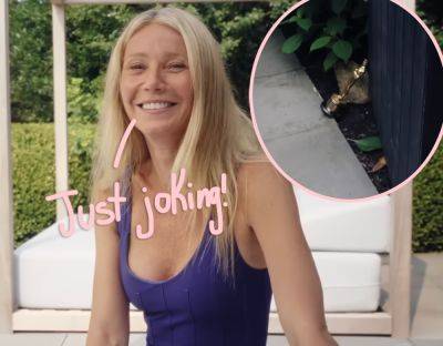 Gwyneth Paltrow Clarifies She Does NOT Really Use Her Oscar As A Doorstop After Vogue Video! - perezhilton.com - New York - New York - county Love