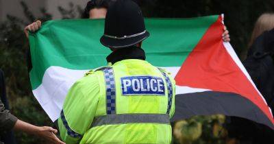 Four arrested at Manchester vigil for those killed in Israel - www.manchestereveningnews.co.uk - Centre - Israel - Palestine - city Manchester, county Centre