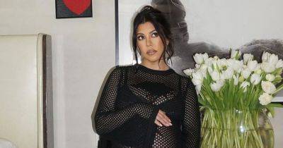 Kourtney Kardashian shows off blossoming bump amid major 'due date hint' - www.ok.co.uk