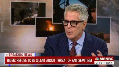 Donny Deutsch Slams Hollywood Silence Amid Israel-Hamas War on MSNBC: ‘This Is About the Slaughtering of Jews’ - variety.com - Hollywood - Israel